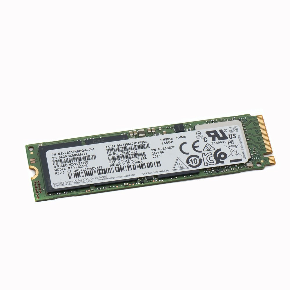Купить жесткий диск SSD M.2 2280 NVME 256Gb Samsung PM981A (OEM)