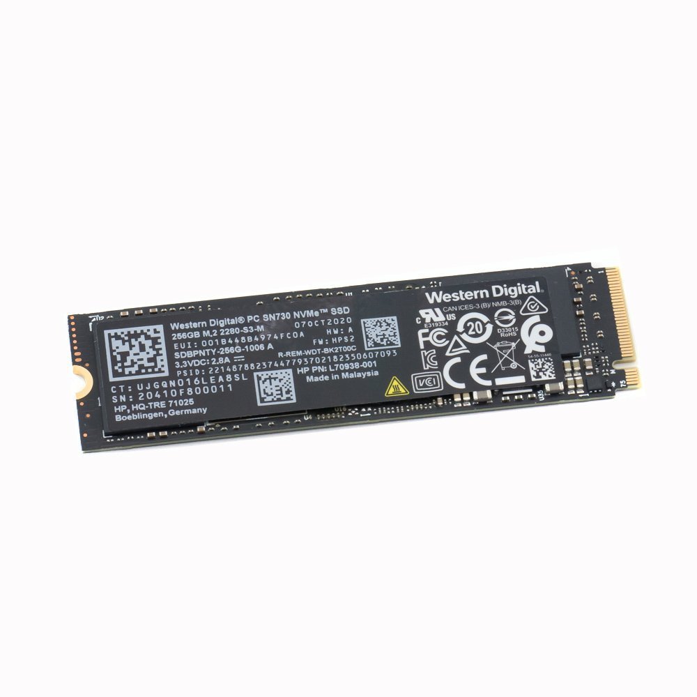 Жесткий диск SSD M.2 2280 NVME 256Gb WD SN730