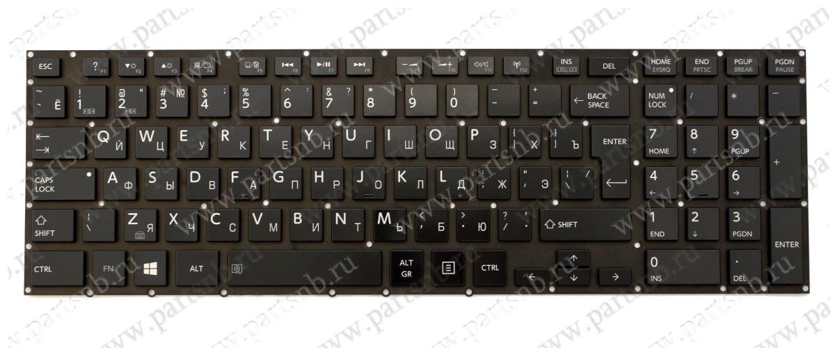 Клавиатура для ноутбука TOSHIBA Satellite P70A с подсветкой
