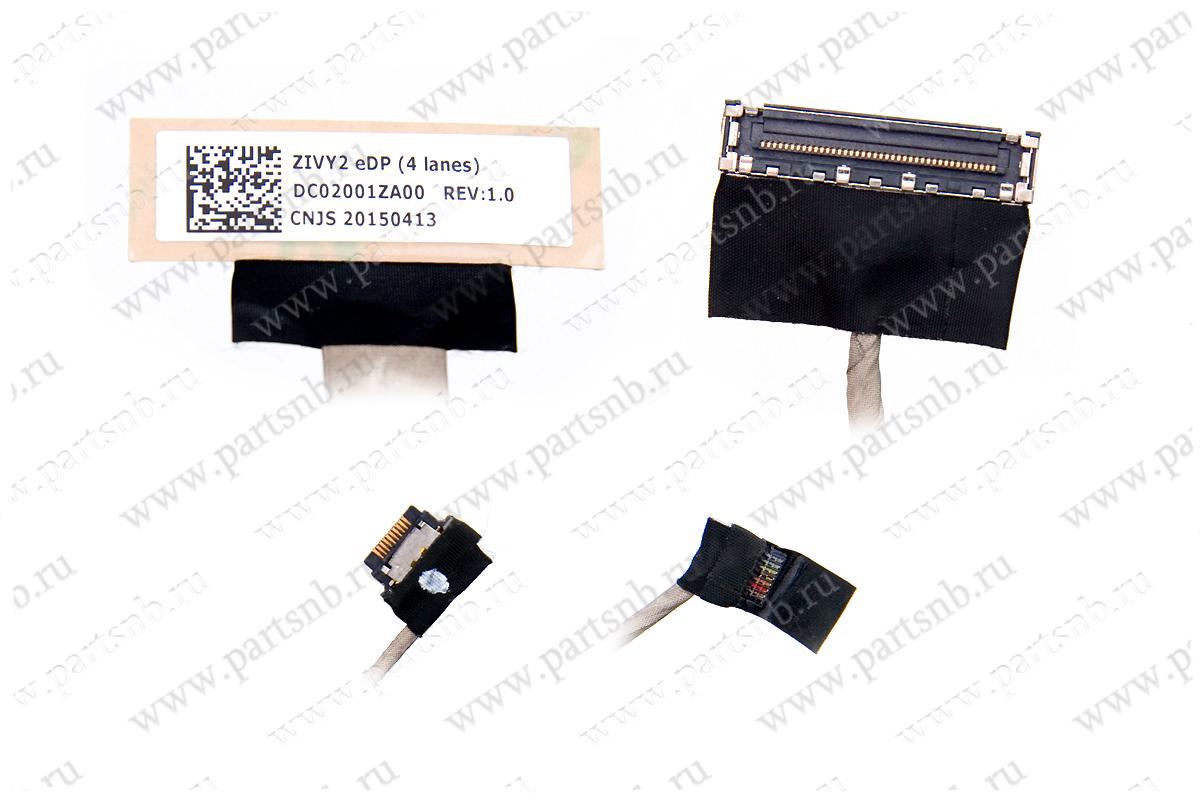 Шлейф матриц для ноутбука LENOVO dc02001za00  40-pin с сенсорным кабелем