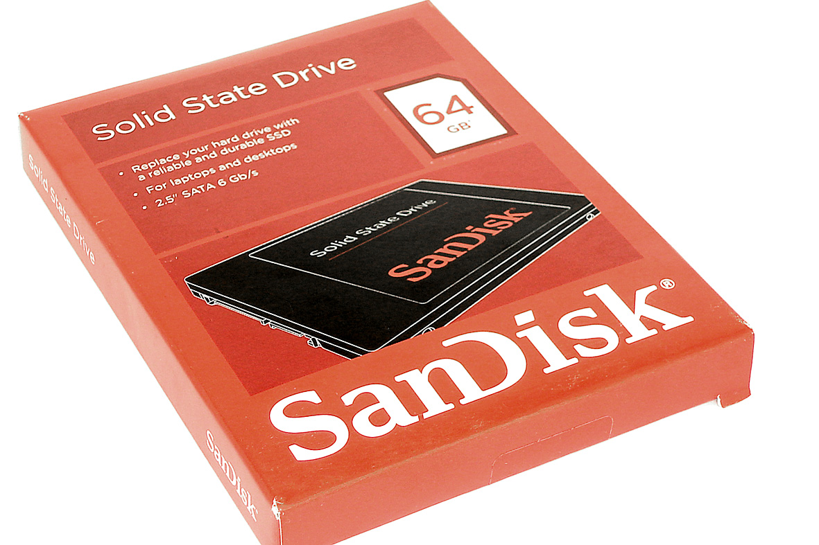 Жесткий диск 2.5&quot; SANDISK SDSSDP-064G-G25, 64Гб, SSD, SATA III