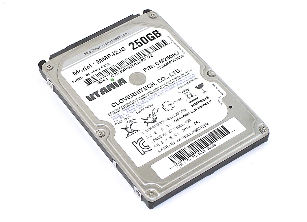 Купить жесткий диск HDD 2,5" 250GB UTANIA MMP42JS