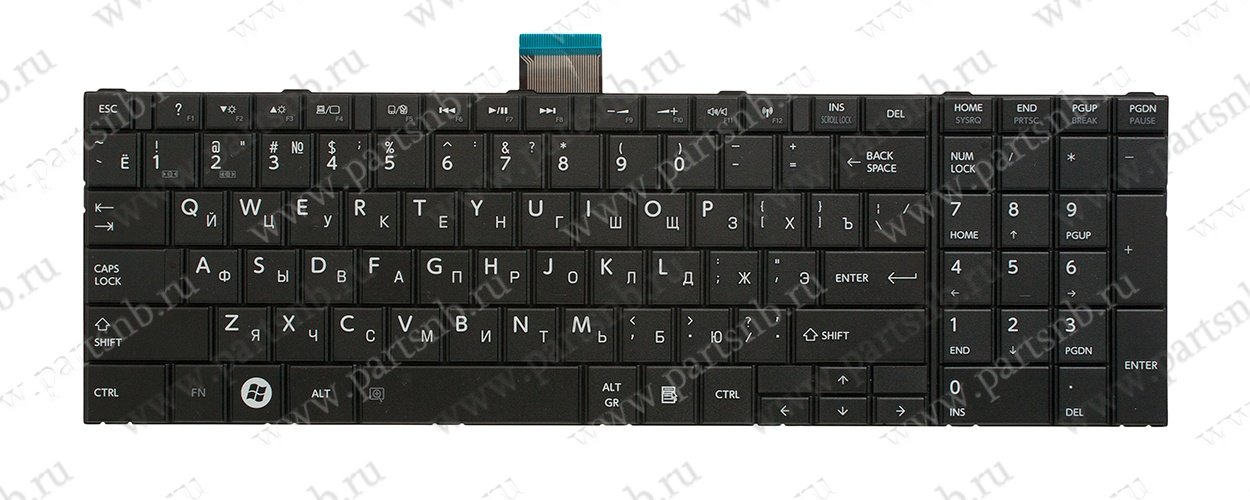 Клавиатура для ноутбука Toshiba Satellite C870 