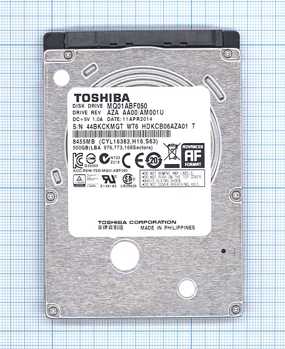 Купить жесткий диск для Toshiba 2.5" MQ01ABF050 500GB