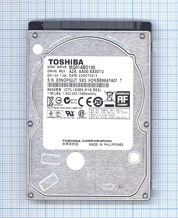 Жесткий диск для Toshiba 2.5&quot; MQ01ABD100 1TB