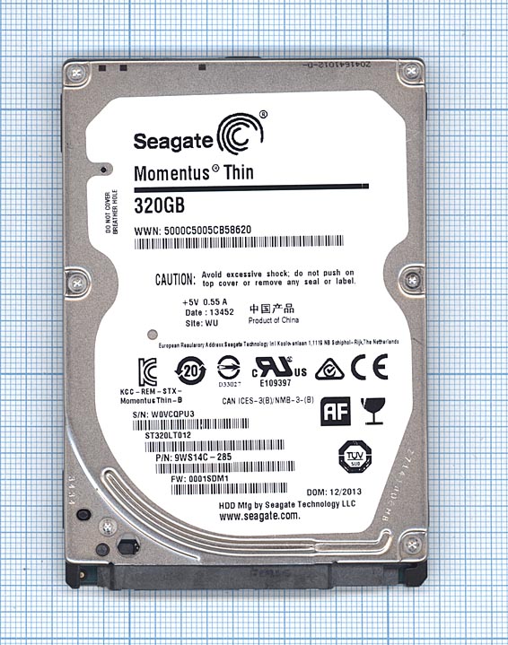 Купить жесткий диск для Samsung Momentus 2.5", 320GB, SATA II